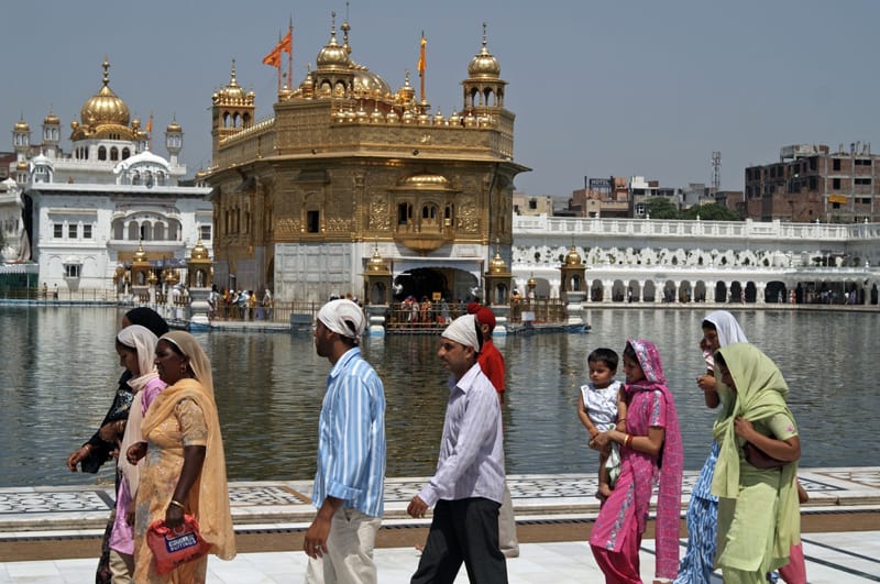 Det Gyldne Tempel i Amritsar