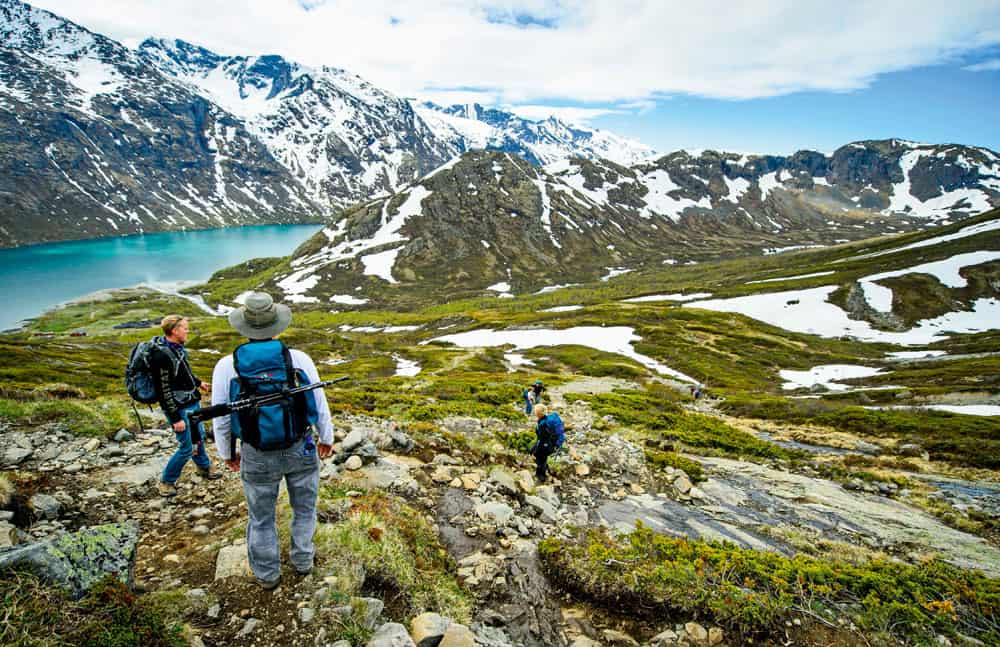 4 nye historiske vandreruter i Norge