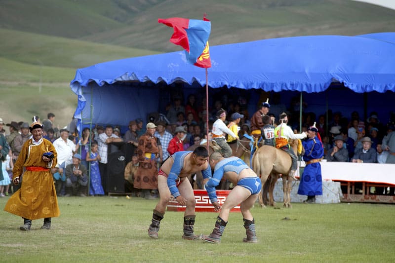 Mongoliets største festival, Naadam