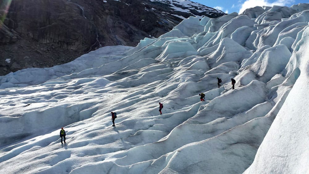 Lær at gå på isen i Norge