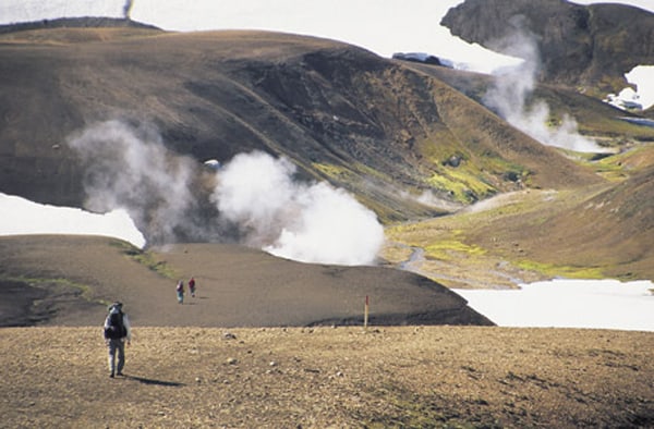 Klassisk vandring på Island