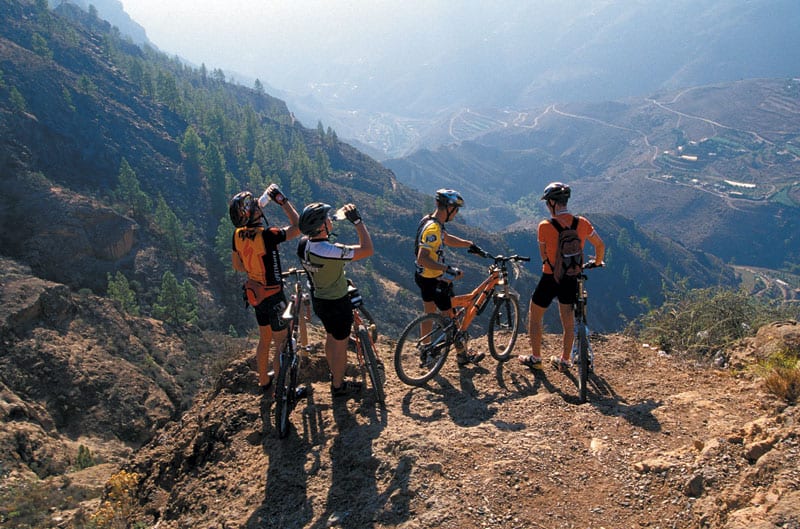 Udfordrende mountainbikeruter på Gran Canaria