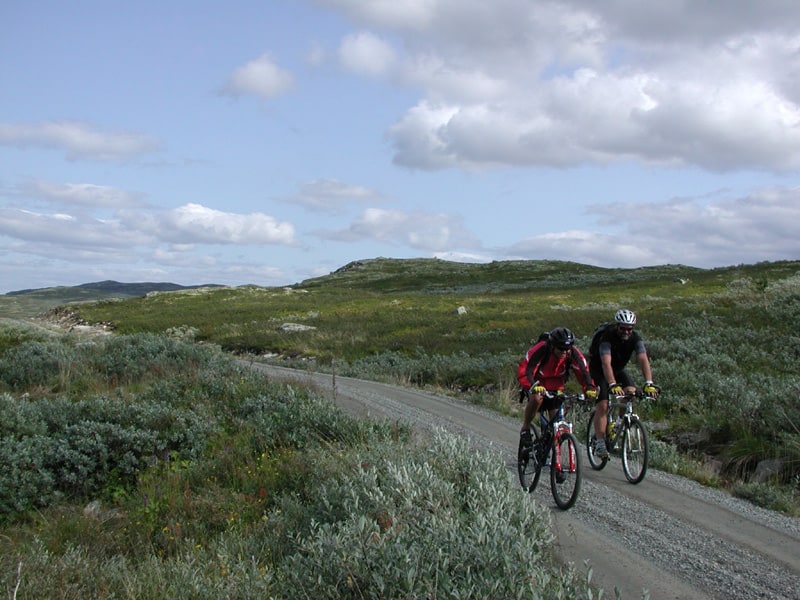 På cykel gennem Buskerud, Norge