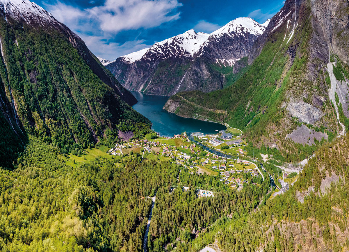 Historiske vandrerute i Norge