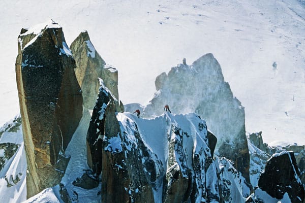 Tormod Granheim på ski ned ad The Seven Summits