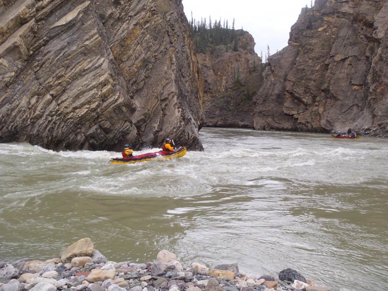 Udfordrende kanoekspedition på Mountain River i Canada