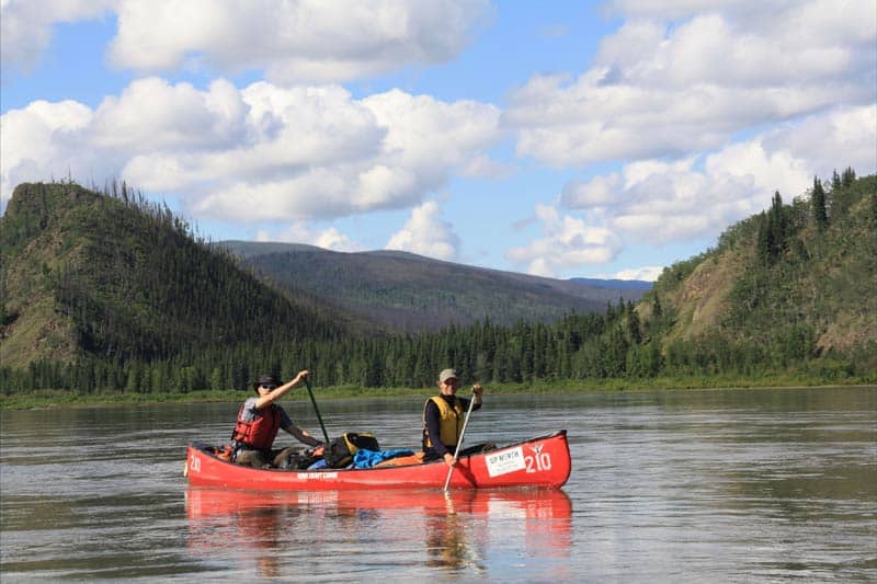 16 dages kanotur i Yukon-territoriet