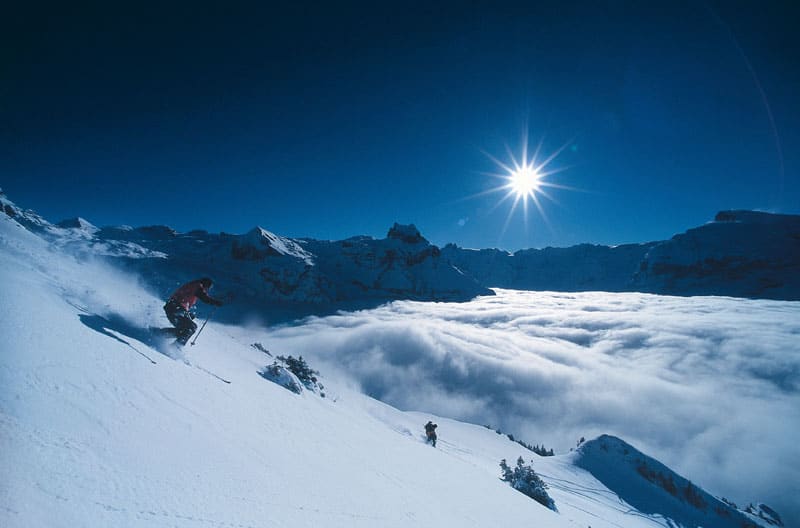 Her finder du det bedste skiløb