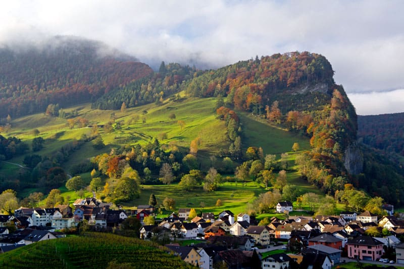 Vandring i Liechtenstein