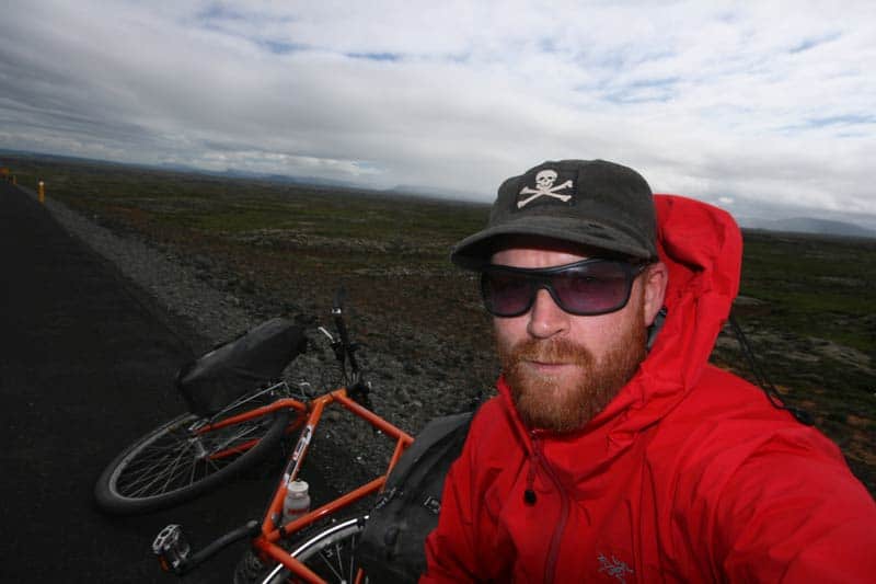 Island på cykel