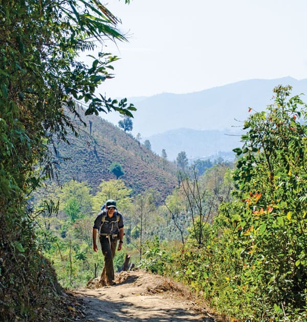 Trekking i Burma