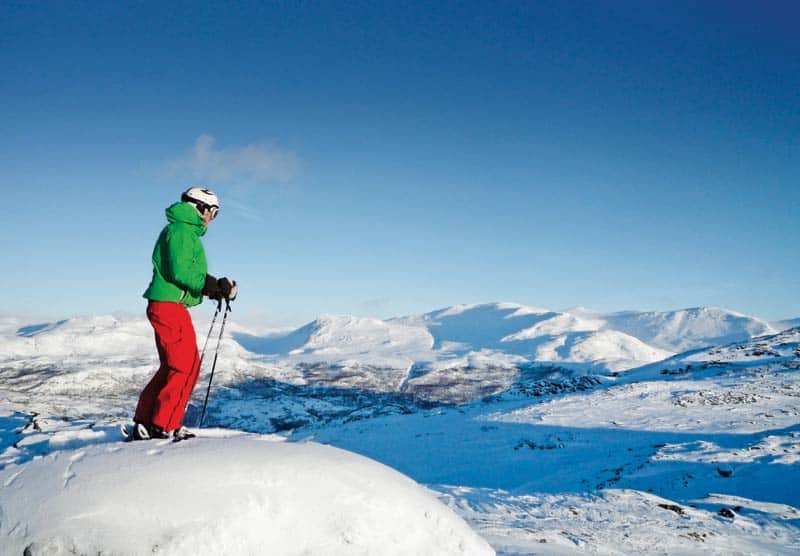 Ski i Kittelfjäll, Sverige