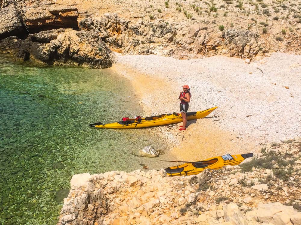 Slow-kayaking i Kroatien