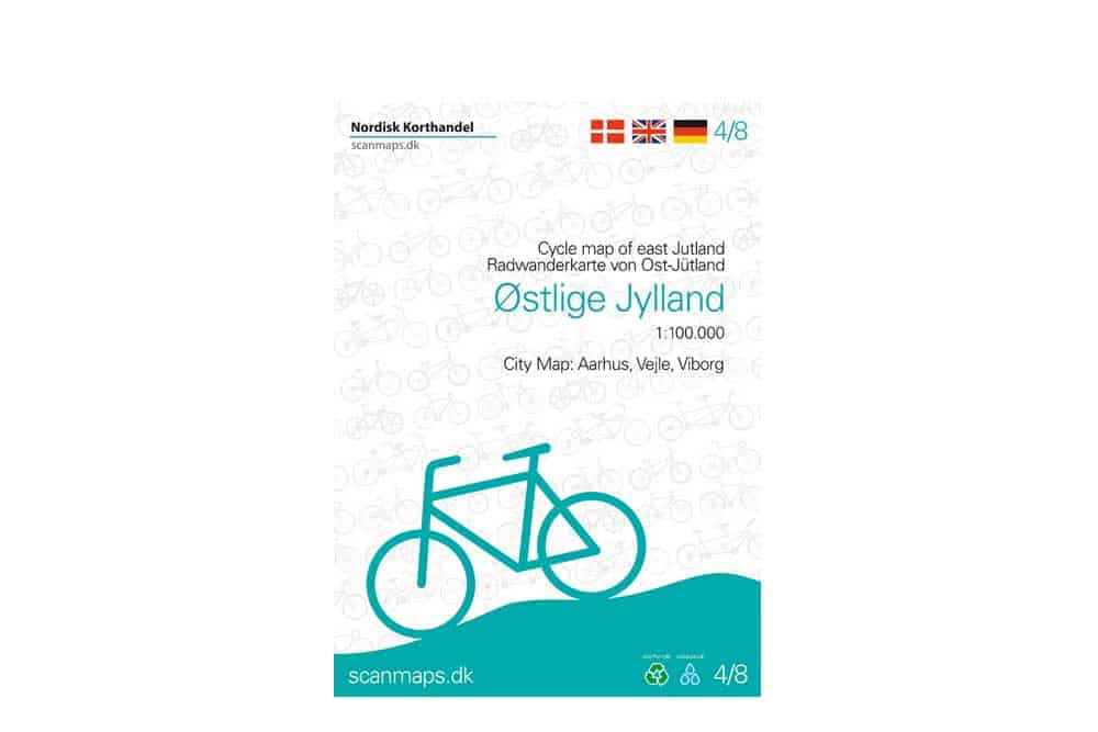 Nyt cykelkort til Jylland