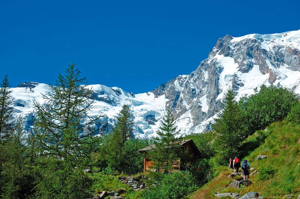 Tour de Monte Rosa i Italien & Schweiz