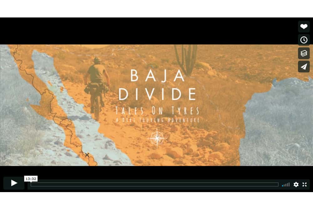Video: Bikepacking i Mexico - The Baja Divide (13 min)